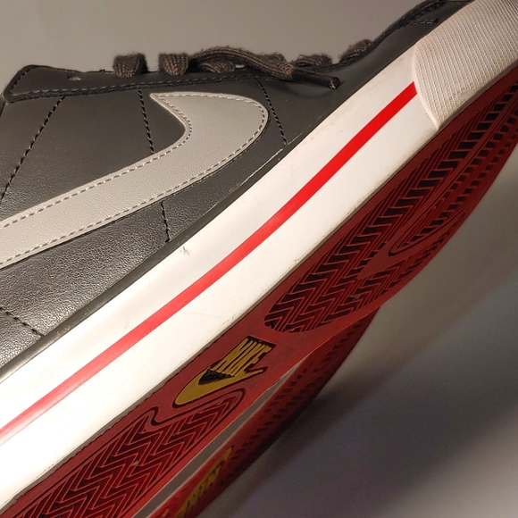 Women's Genuine Leather Nike Sneakers - Picture 2 of 10